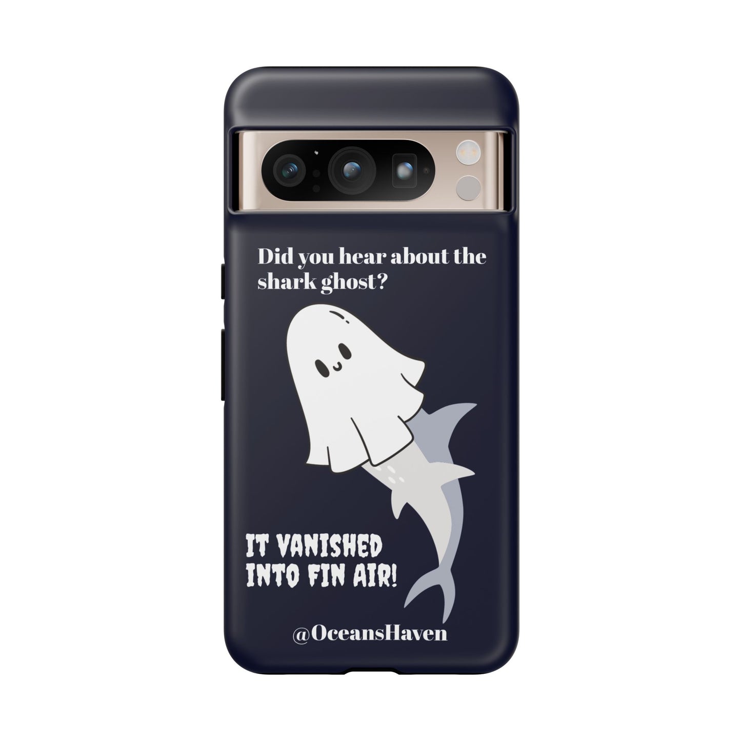 Cute Ghost Shark Phone Tough Phone Case