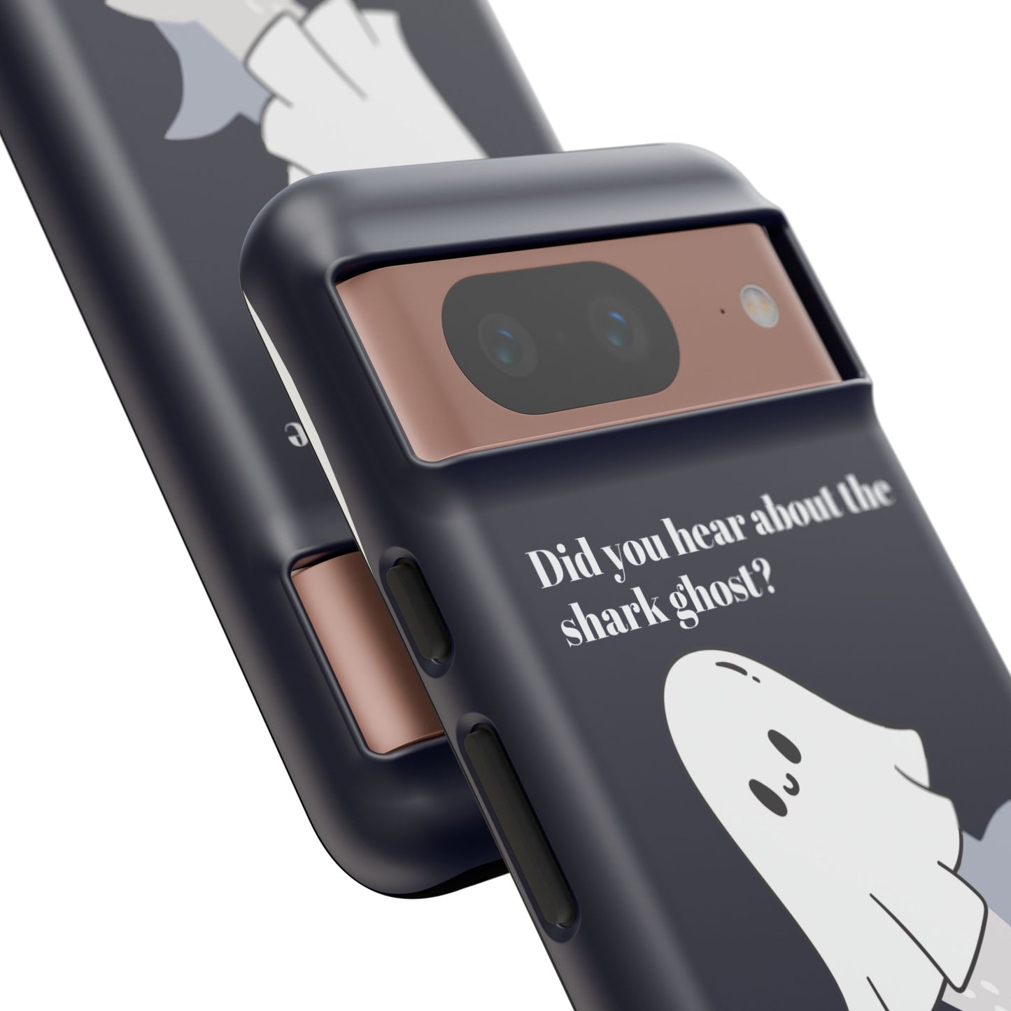 Cute Ghost Shark Phone Tough Phone Case