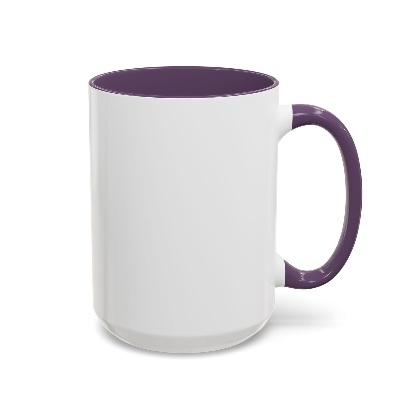 Minimal Pink Accent Coffee Mug | Accent Coffee Mug