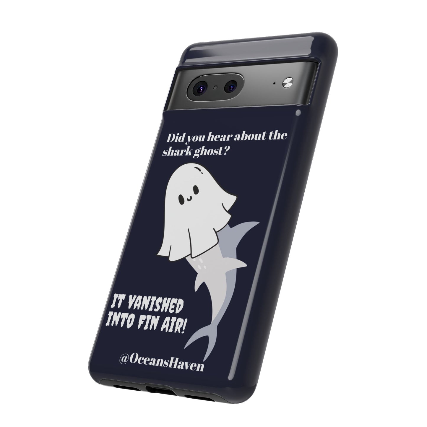 Cute Ghost Shark Phone Tough Phone Case