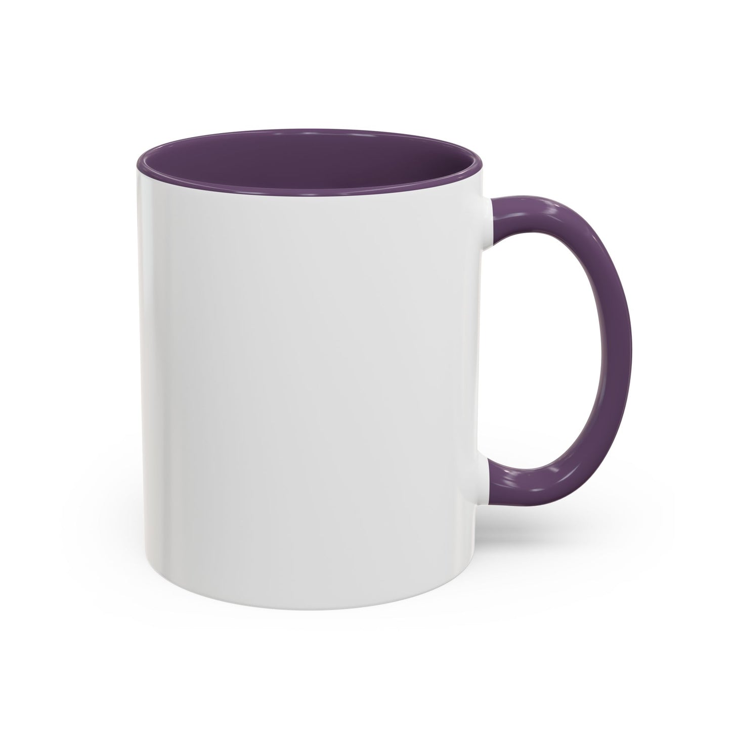 Minimal Pink Accent Coffee Mug | Accent Coffee Mug